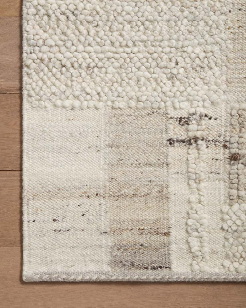Loloi Manfred MAN-01 Natural Stone Area Rug Corner 2
