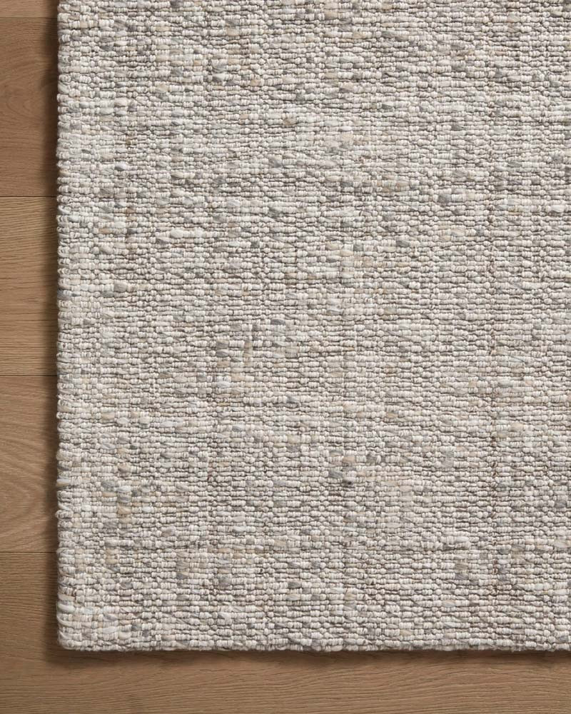 Pippa PIP-01 Stone Area Rug - Magnolia Home by Joanna Gaines Corner 2
