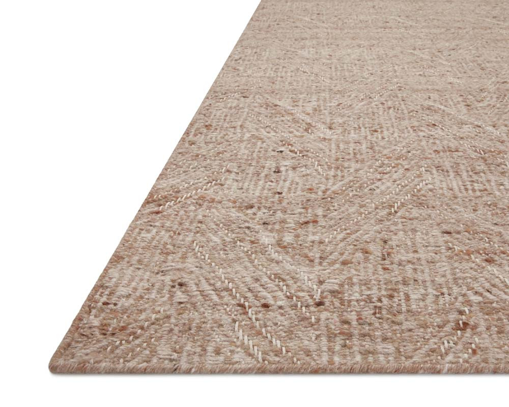 Loloi Raven RAV-01 Oatmeal Natural Area Rug Corner
