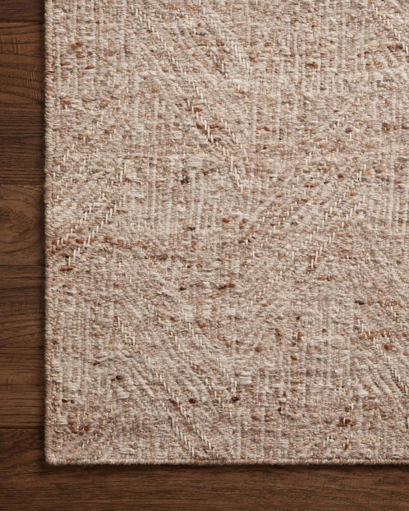 Loloi Raven RAV-01 Oatmeal Natural Area Rug Corner 2