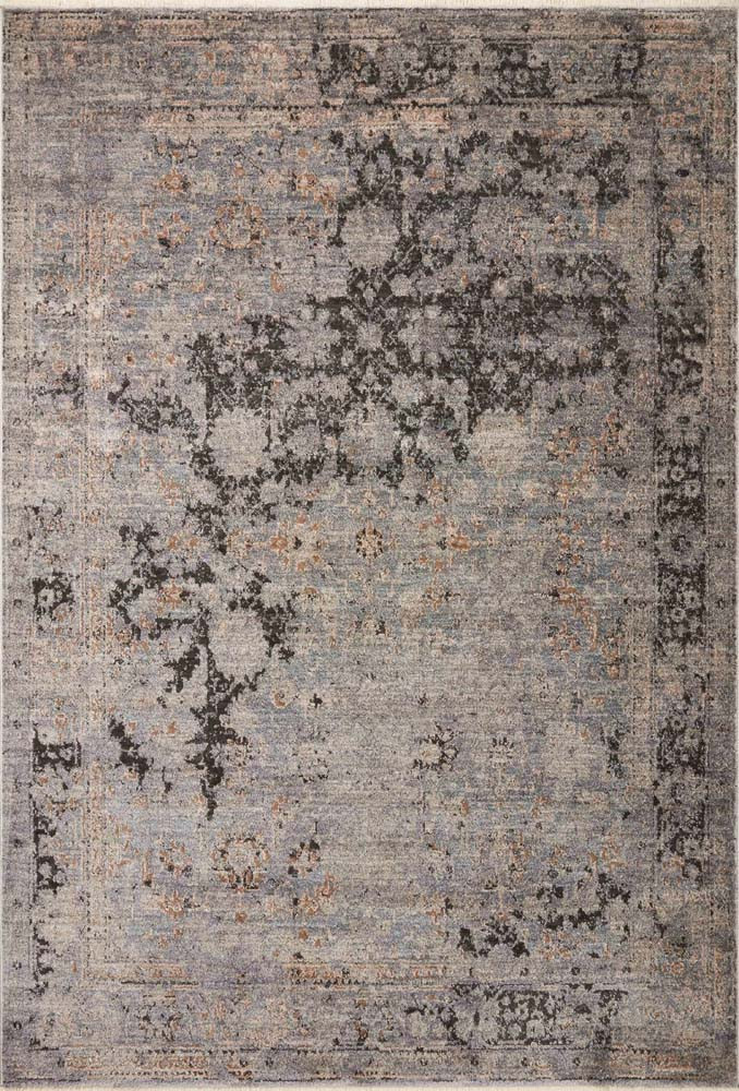 Loloi Sonnet SNN-05 Charcoal Slate Area Rug | Carpetmart.com