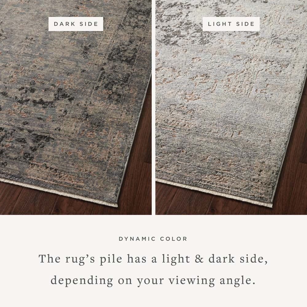 Loloi Sonnet SNN-05 Charcoal Slate Area Rug | Carpetmart.com