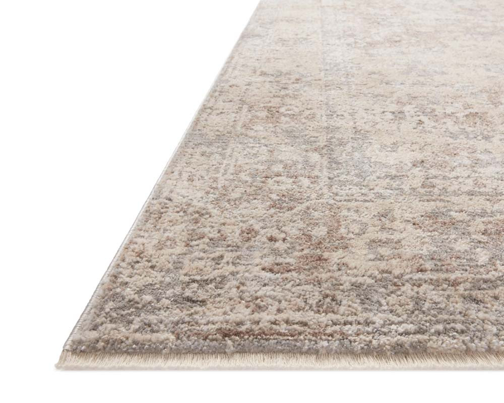 Loloi Sonnet SNN-05 Silver Natural Area Rug Corner