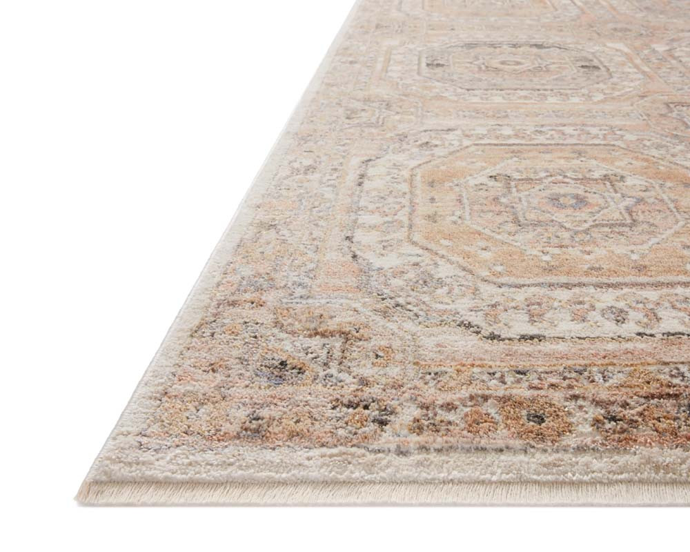 Loloi Sonnet SNN-06 Apricot Multi Area Rug Corner