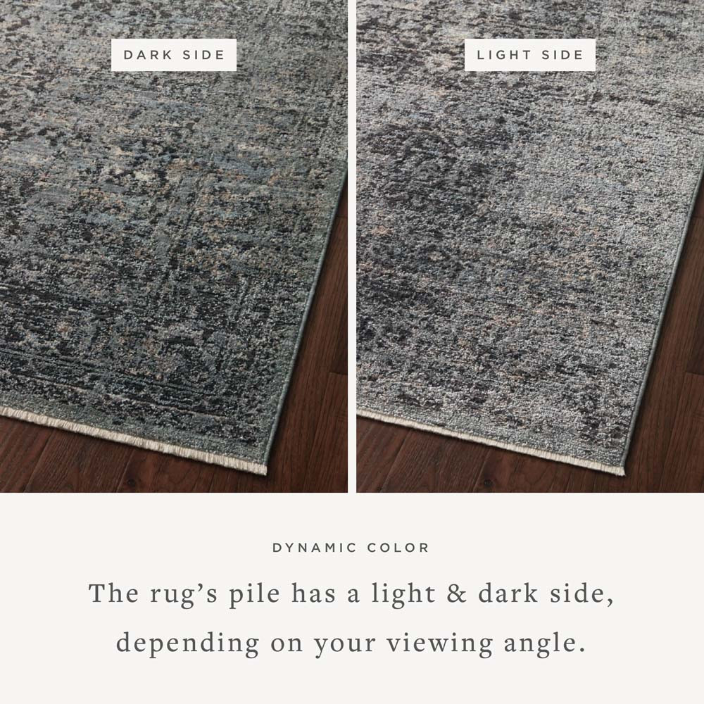 Loloi Sonnet SNN-07 Charcoal Mist Area Rug | Carpetmart.com