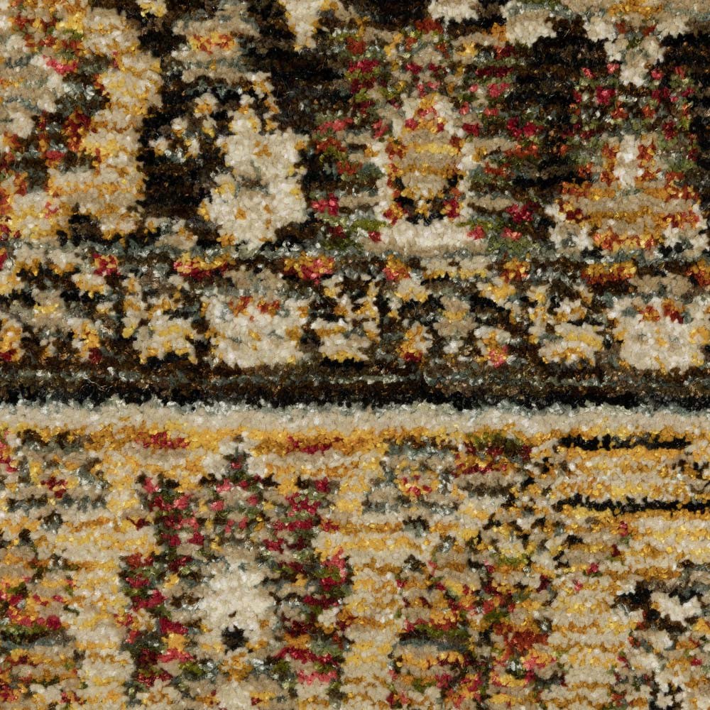 Oriental Weavers Andorra 2431A Brown Gold Area Rug | Carpetmart