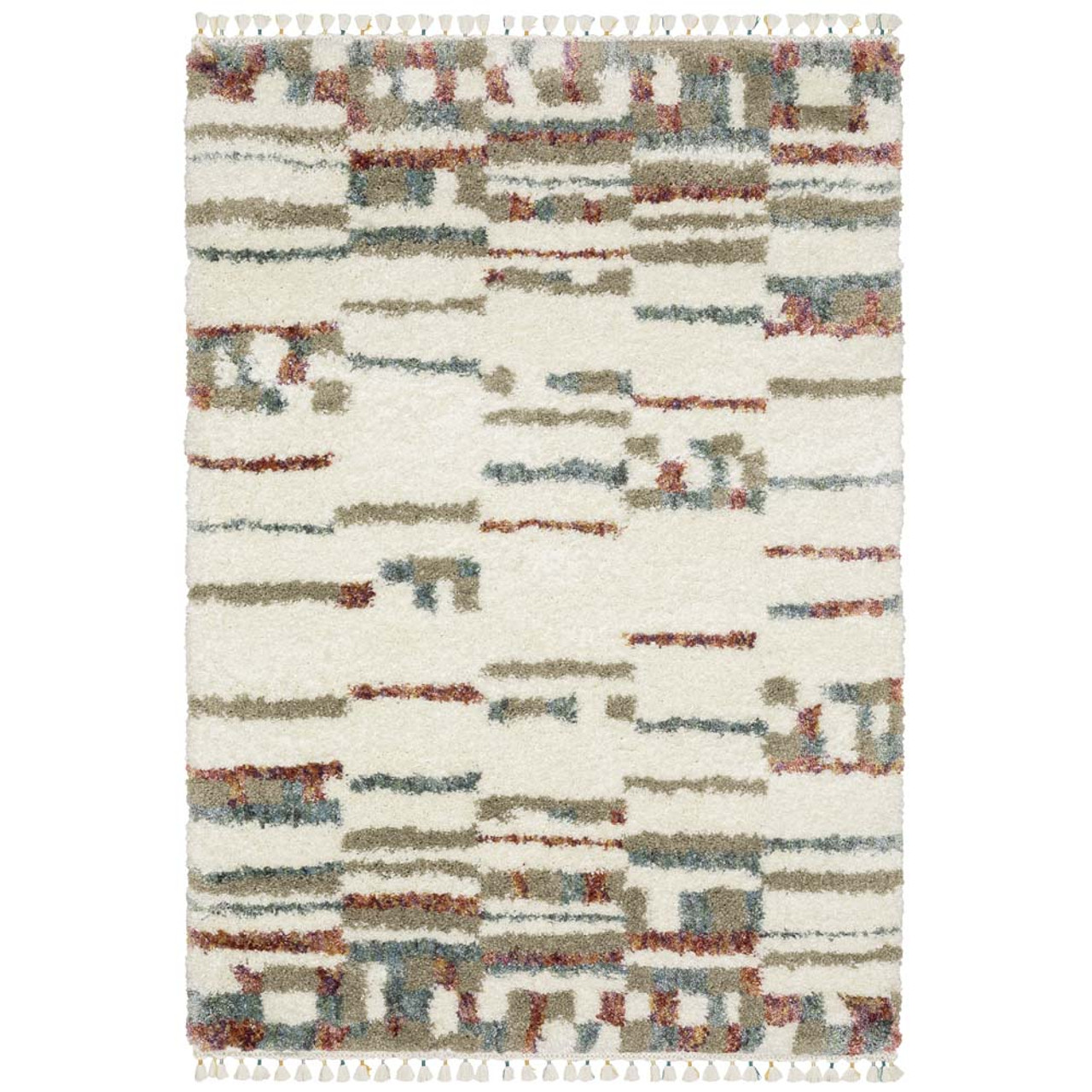 Oriental Weavers Axis AX06A Ivory Multi Area Rug