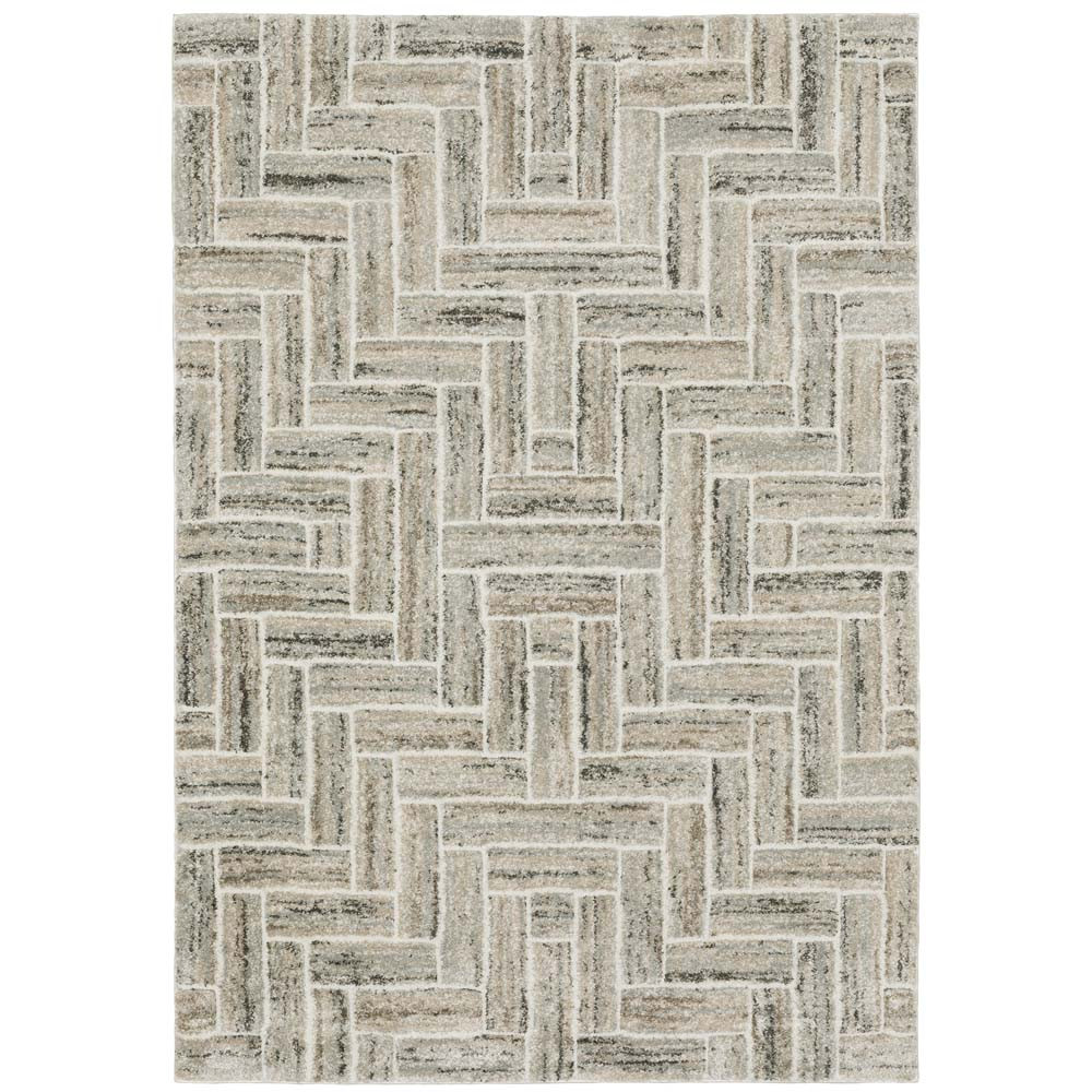 アンズコーポレーション　セルキュール　ラージサイズ Oriental Weavers Cambria 93L Ivory Beige Area Rug | Carpetmart.com