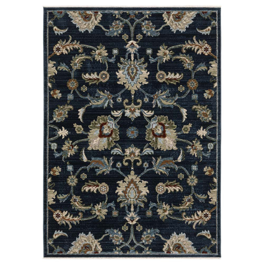 Oriental Weavers Capella CAP05 Blue Multi Area Rug | Carpetmart