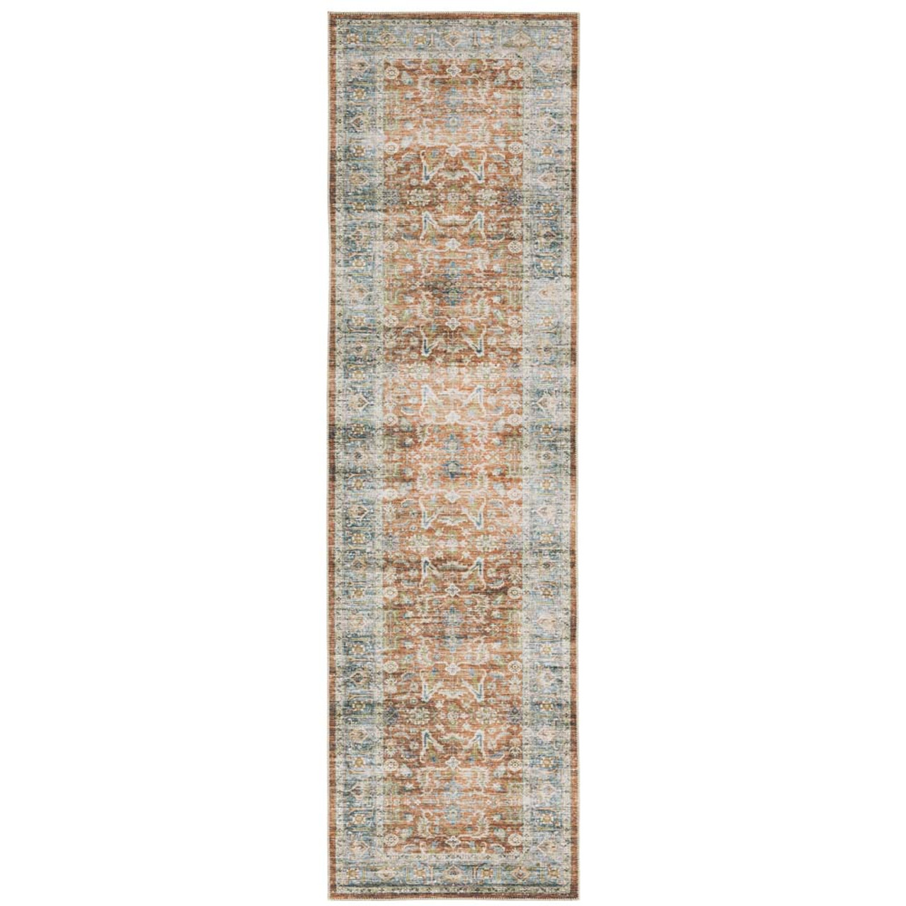 Oriental Weavers Charleston CHA07 Charcoal Grey Runner Area Rug