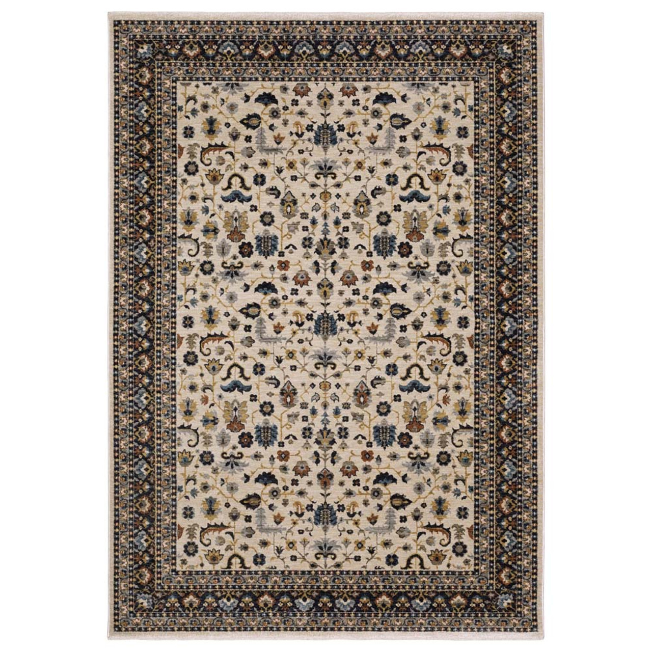 Oriental Weavers Eliana ELI02 Beige Multi Area Rug