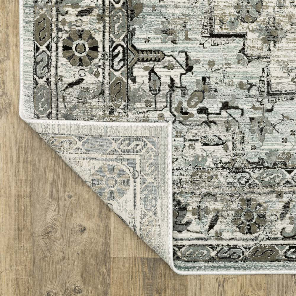 Oriental Weavers Gemini 20Z Grey Blue Area Rug | Carpetmart.com