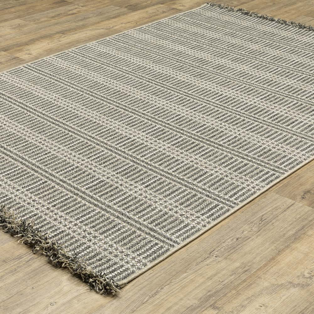 Oriental Weavers Gillian 163J Beige Black Area Rug | Carpetmart