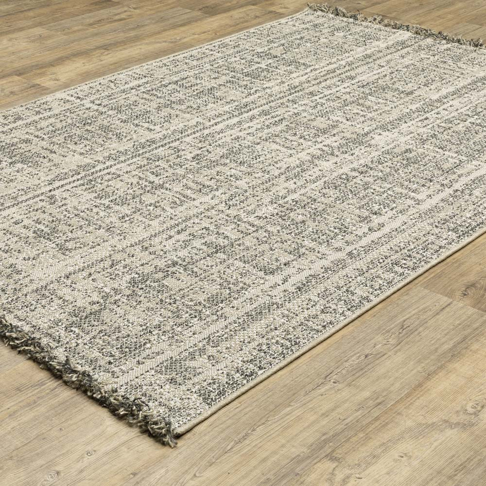 Oriental Weavers Gillian 4928H Beige Black Area Rug | Carpetmart
