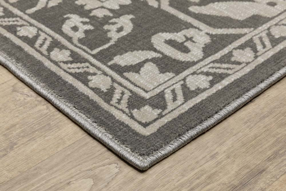 Oriental Weavers Intrigue INT12 Beige Grey Area Rug