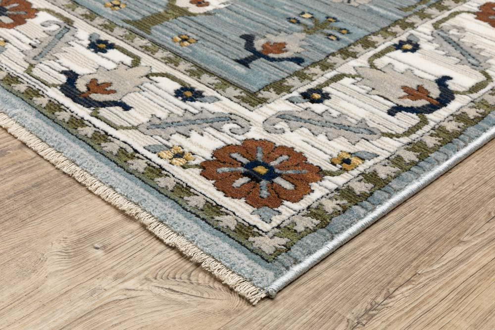 Oriental Weavers Keira KEI06 Blue Green Area Rug | Carpetmart.com