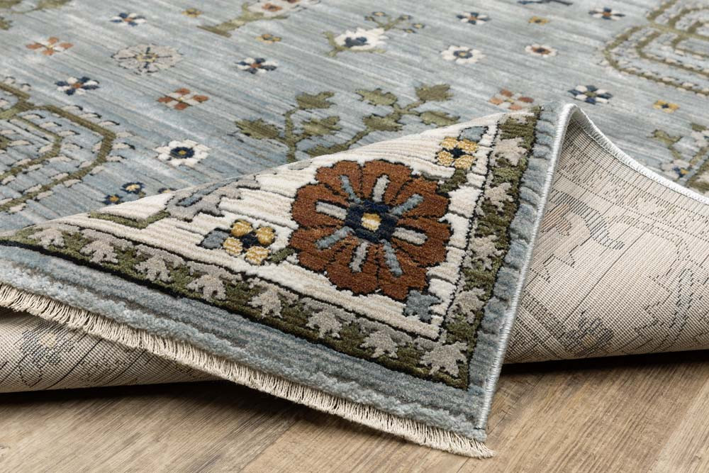 Oriental Weavers Keira KEI06 Blue Green Area Rug | Carpetmart.com