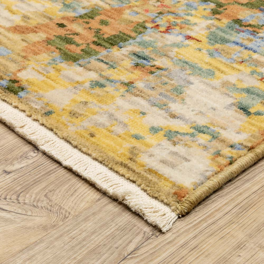 Oriental Weavers Soleri SOL07 Beige Blue Area Rug | Carpetmart.com