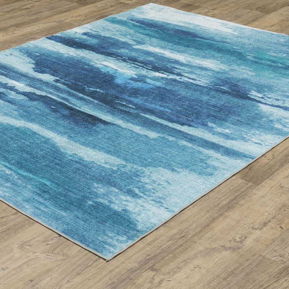 Oriental Weavers Sumter SUM10 Blue Area Rug | Carpetmart.com