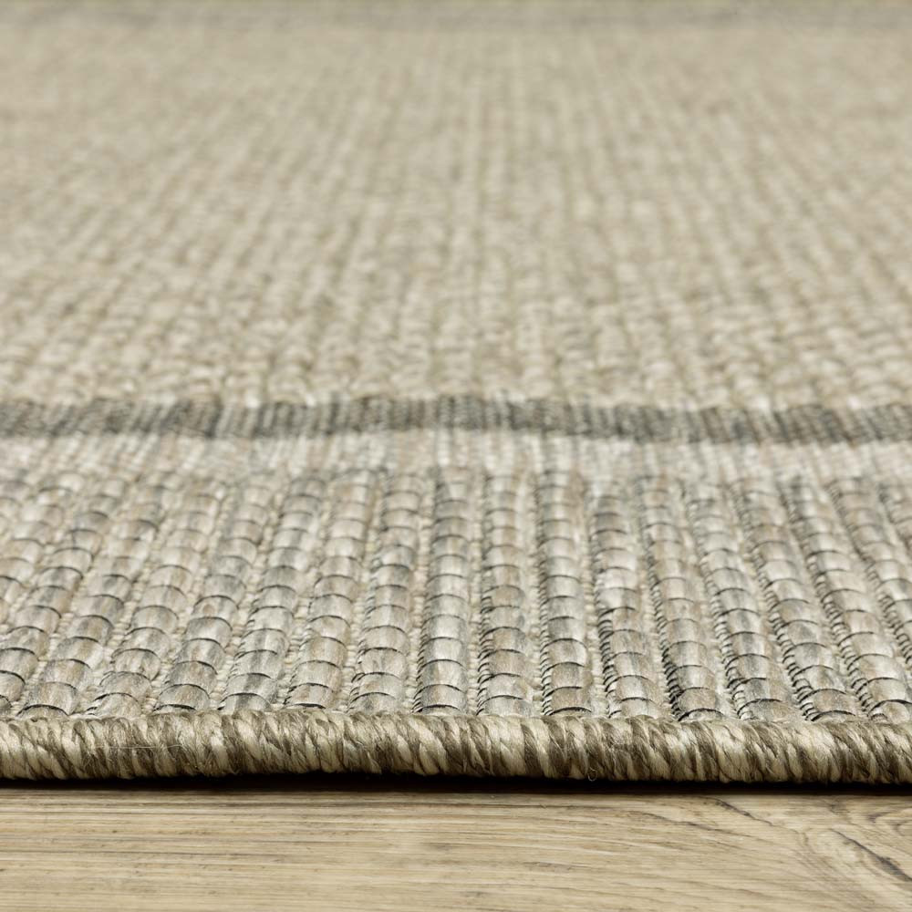 Oriental Weavers Tortuga TR06A Beige Black Area Rug | Carpetmart
