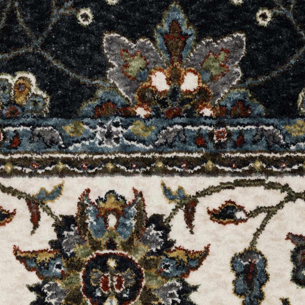 Oriental Weavers Vivian VI03A Blue Ivory Area Rug | Carpetmart.com