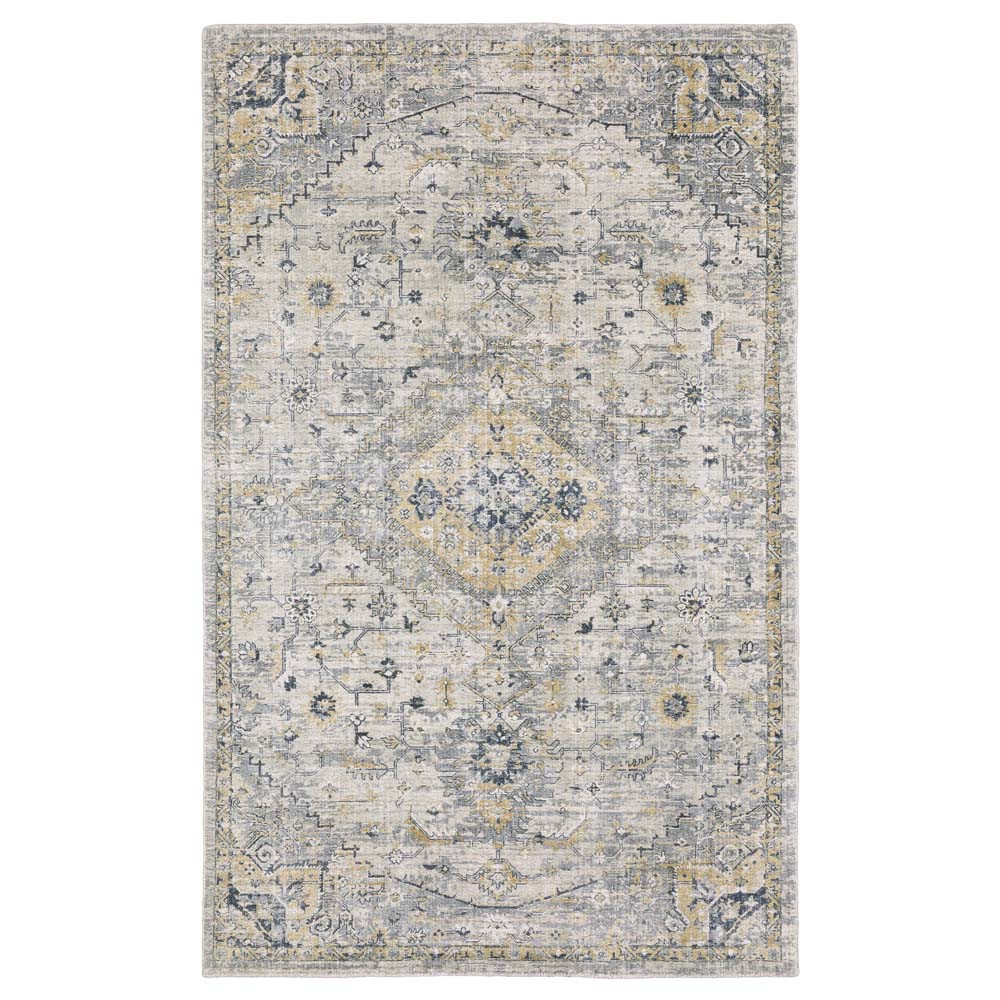 Oriental Weavers Windham WIN03 Ivory Gold Area Rug | Carpetmart