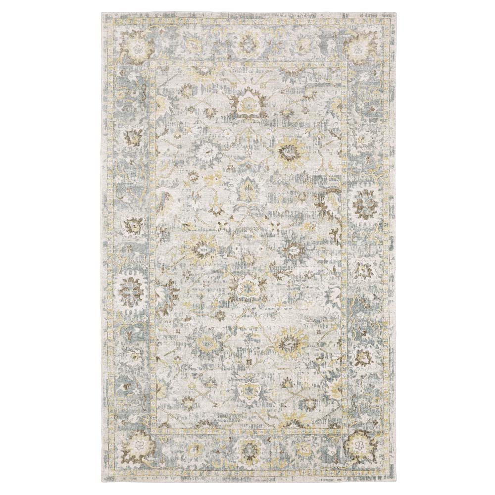 Oriental Weavers Windham WIN06 Ivory Blue Area Rug | Carpetmart