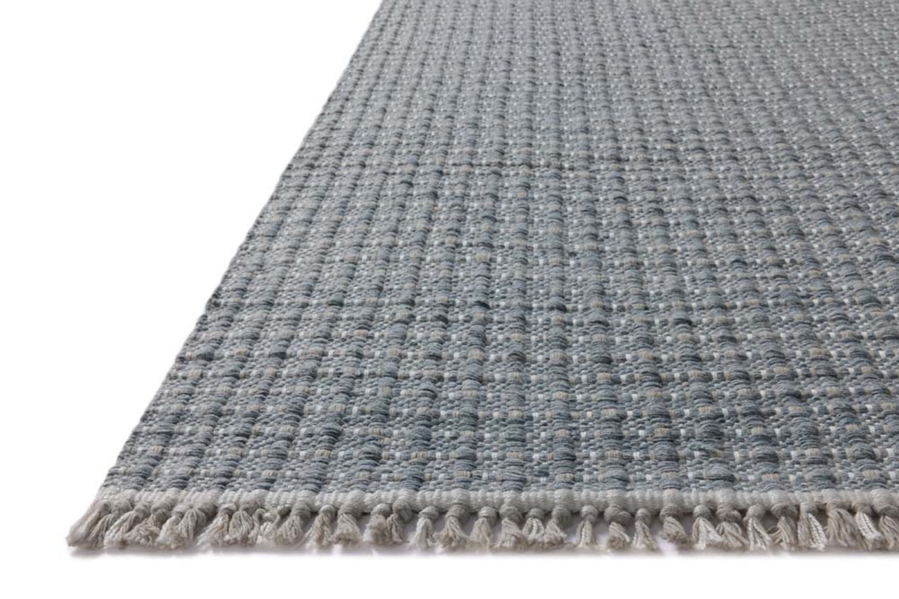 Loloi Duncan DUN-01 Sky Area Rug Corner Loloi Duncan DUN-01 Sky Area Rug Corner
