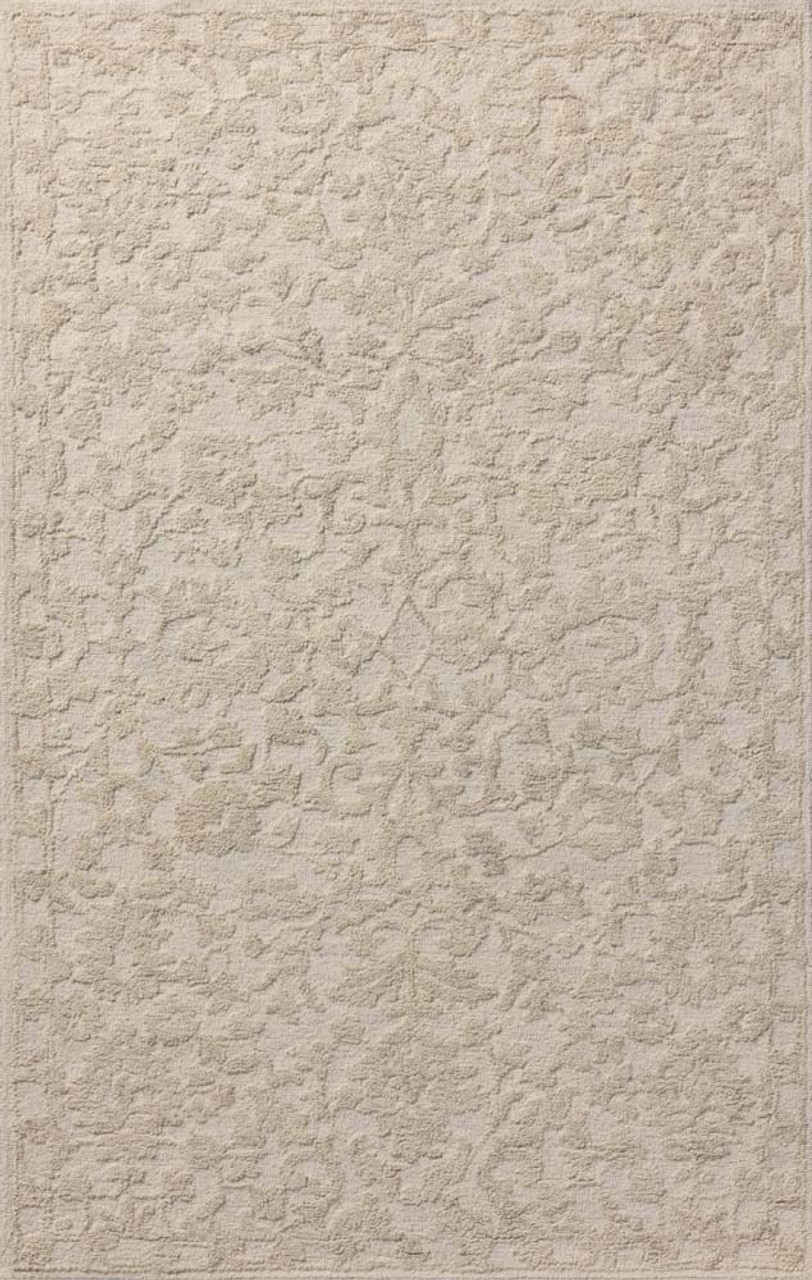 Loloi Prudence PRU-01 Cream Ivory Area Rug Loloi Prudence PRU-01 Cream Ivory Area Rug