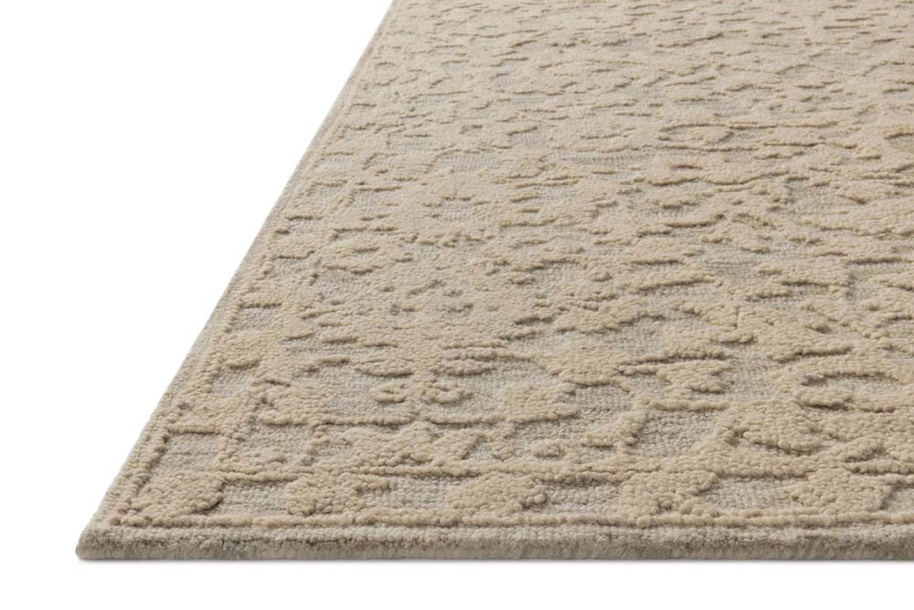 Loloi Prudence PRU-01 Sage Ivory Area Rug Corner Loloi Prudence PRU-01 Sage Ivory Area Rug Corner