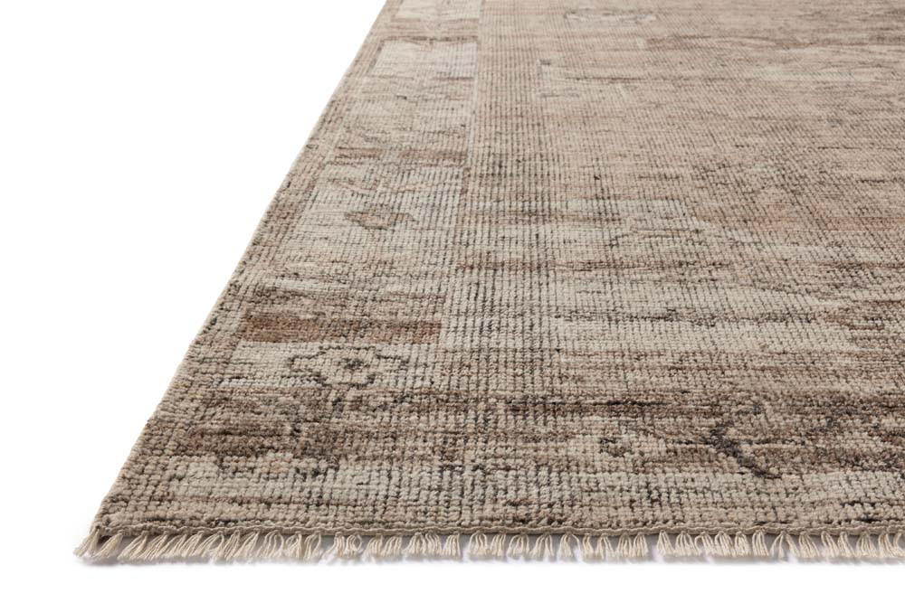 Abigail ABI-03 Mocha Smoke Area Rug - Magnolia Home by Joanna