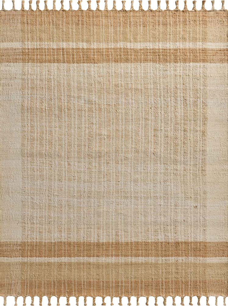 Louie LOE-01 Ivory Natural Area Rug - Magnolia Home by Joanna
