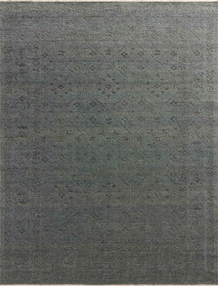 Ruth RTH-01 Ocean Midnight Area Rug - Magnolia Home by Joanna