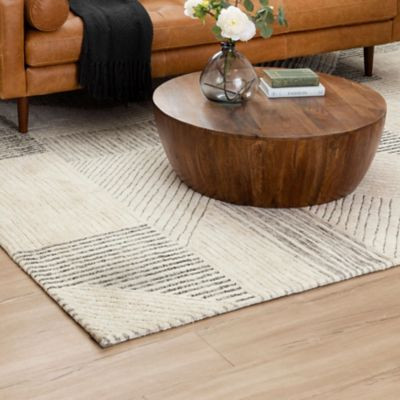 Karastan Bowen Central Valley R1146-277 Tan Area Rug By Drew & Jonathan Home room scene