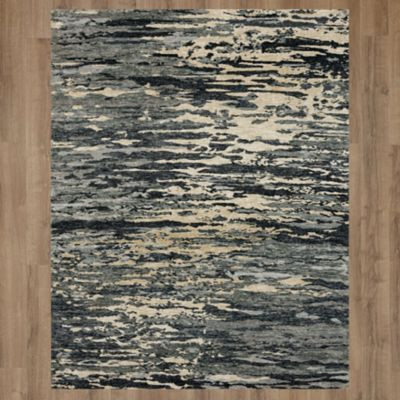 Karastan Bowen Huron R1143-248 Charcoal Area Rug By Drew & Jonathan Home main