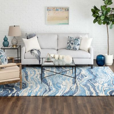 Karastan Pelican Bay Winward R1343-558 Ocean Area Rug by Salt Life