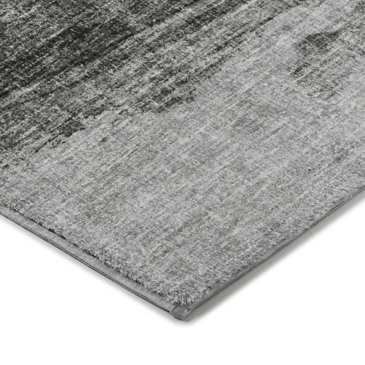 Dalyn Boca BO6 Pewter Area Rug Corner