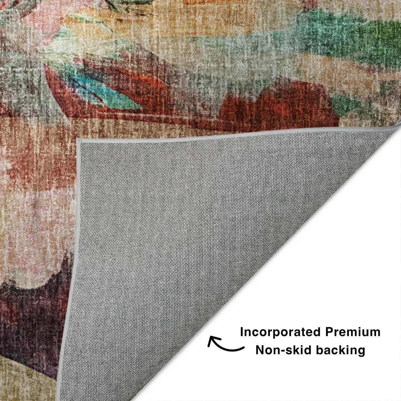 Dalyn Boca BO8 Paprika Area Rug Backing