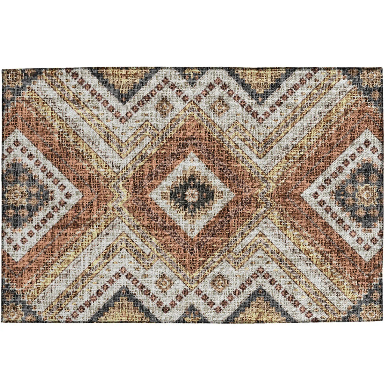Dalyn Portico PO5 Copper Area Rug | Carpetmart.com - Carpet & Tile Mart