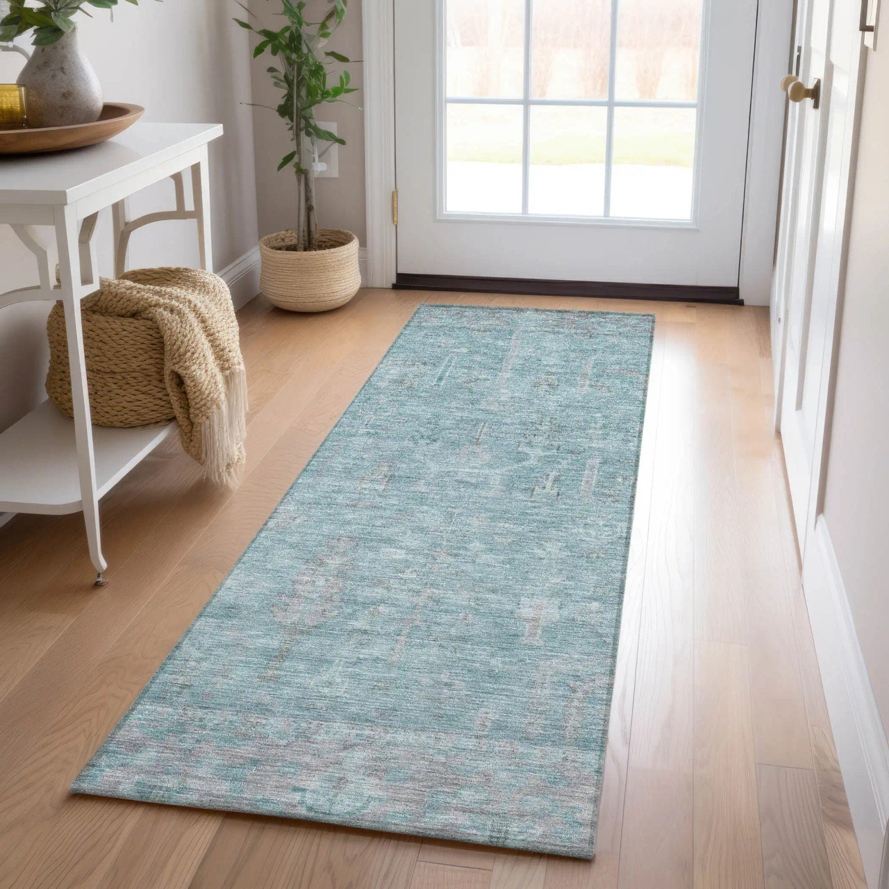 Dalyn Solace SL11 Aqua Area Rug