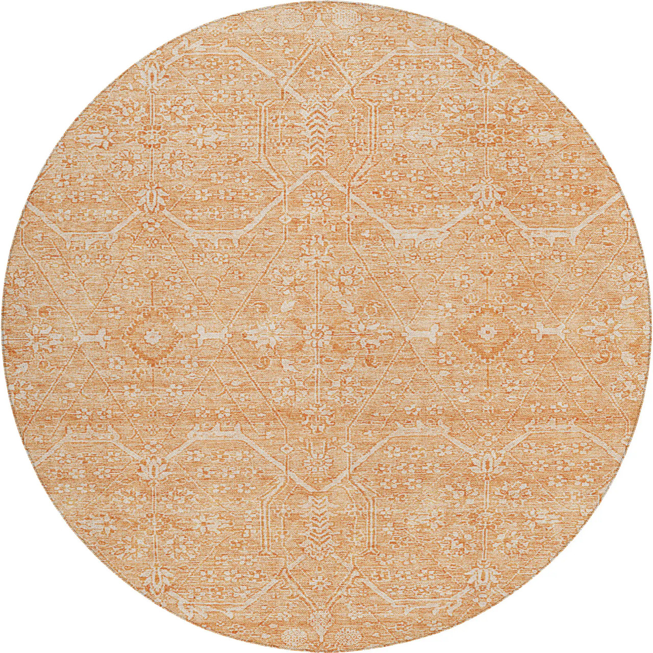 Dalyn Solace SL12 Salmon Area Round Rug