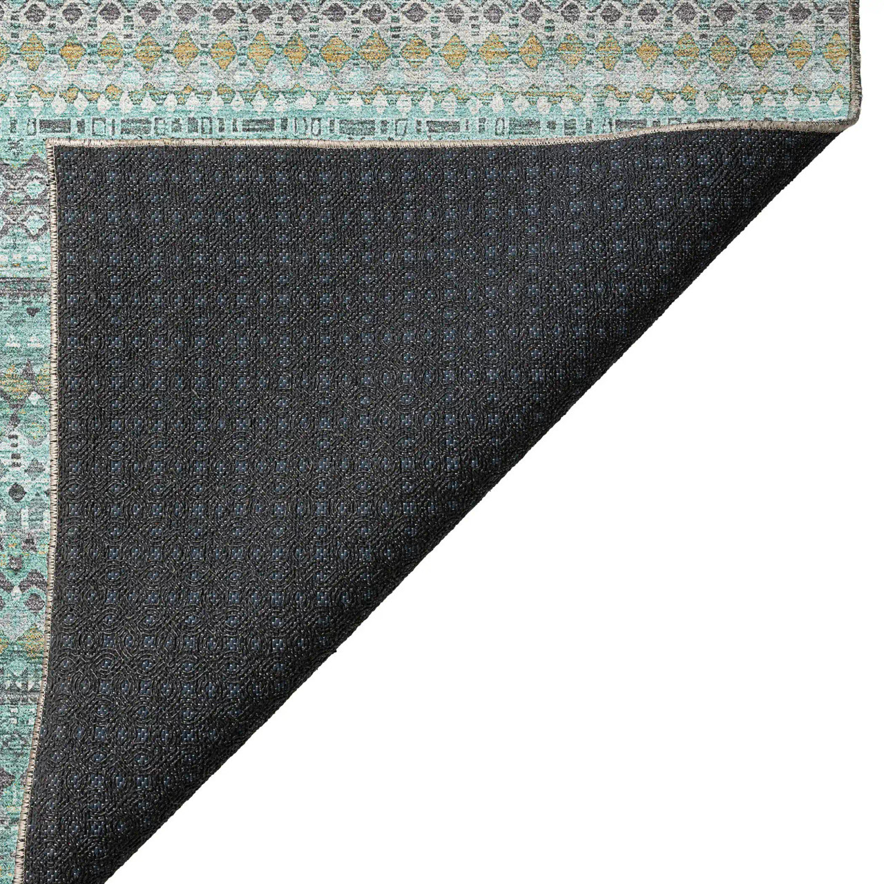 Dalyn Solace SL2 Aqua Area Rug Corner
