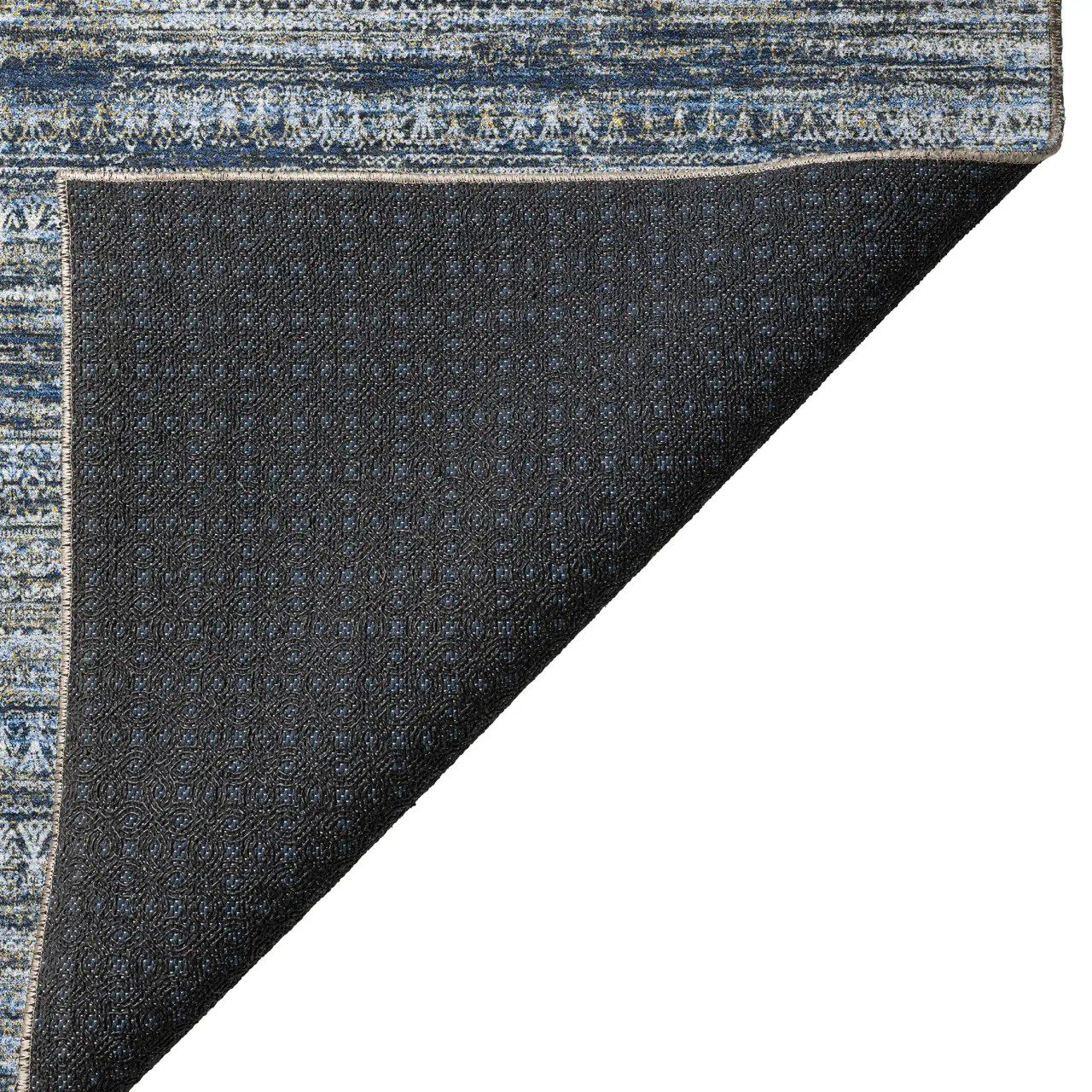 Dalyn Solace SL3 Denim Area Rug Corner