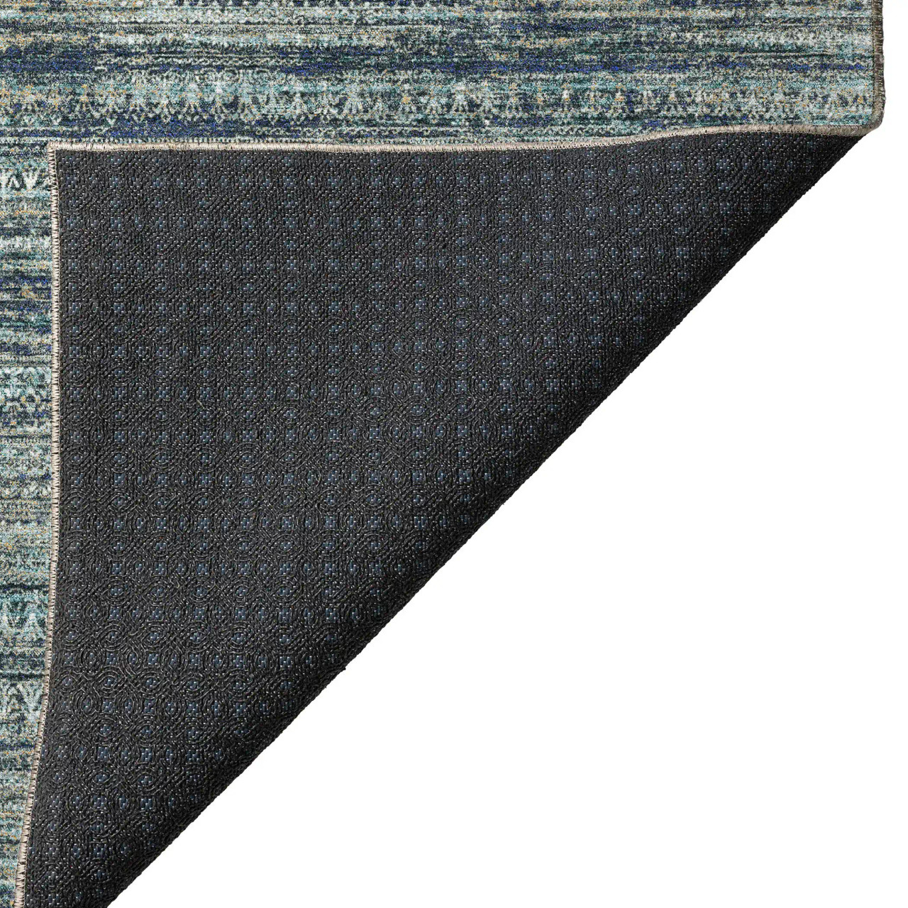 Dalyn Solace SL3 Teal Area Rug Corner