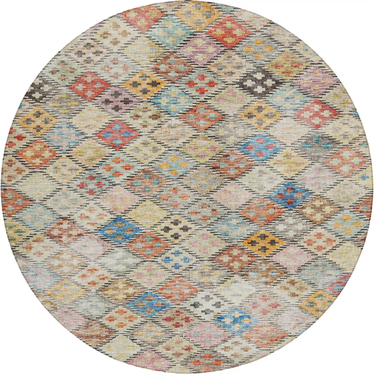 Dalyn Solace SL6 Paprika Area Round Rug