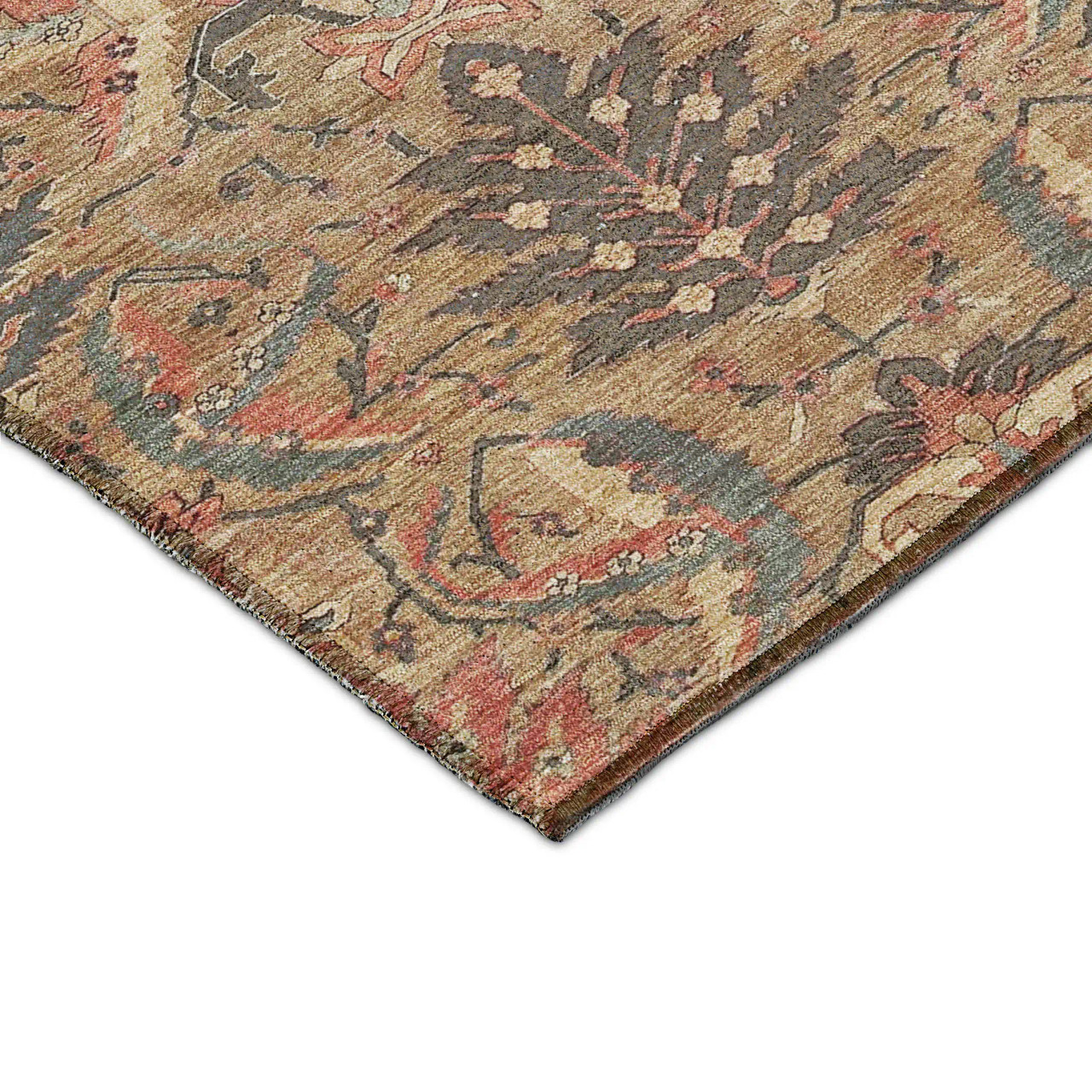 Dalyn Solace SL7 Tan Area Rug Corner
