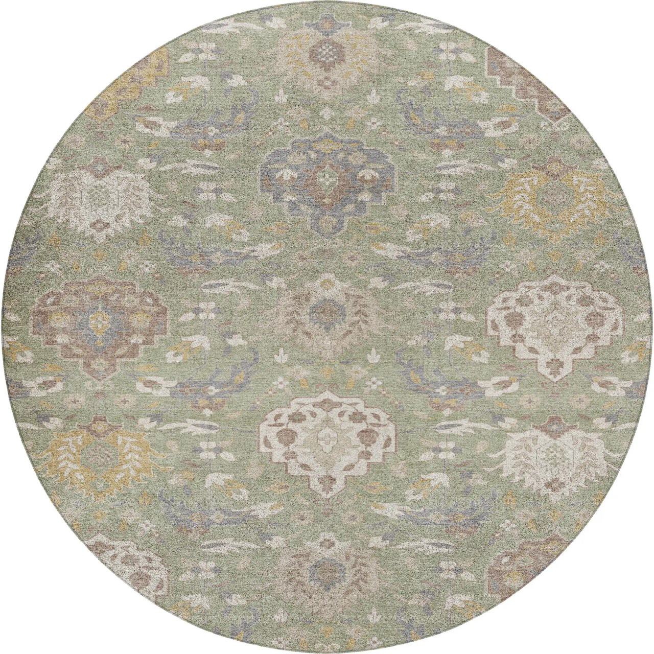 Dalyn Tabrook TB4 Aloe Area Round Rug
