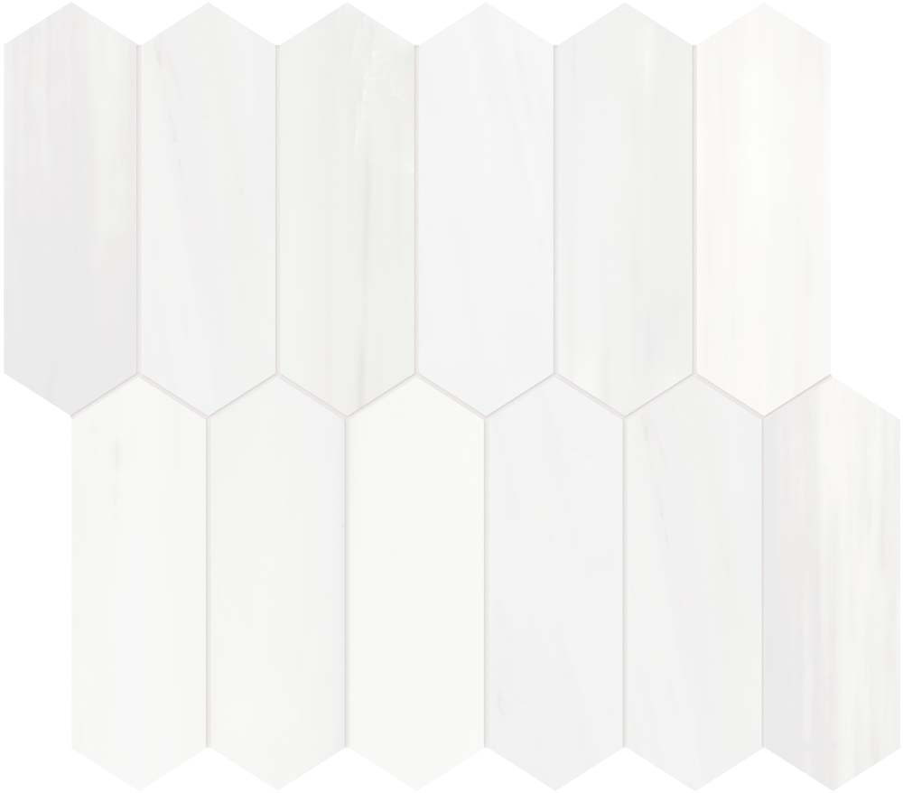 Marble 2X6 Picket Mosaic Dolomite Honed 5001-0282-0 Cosmo Lumino