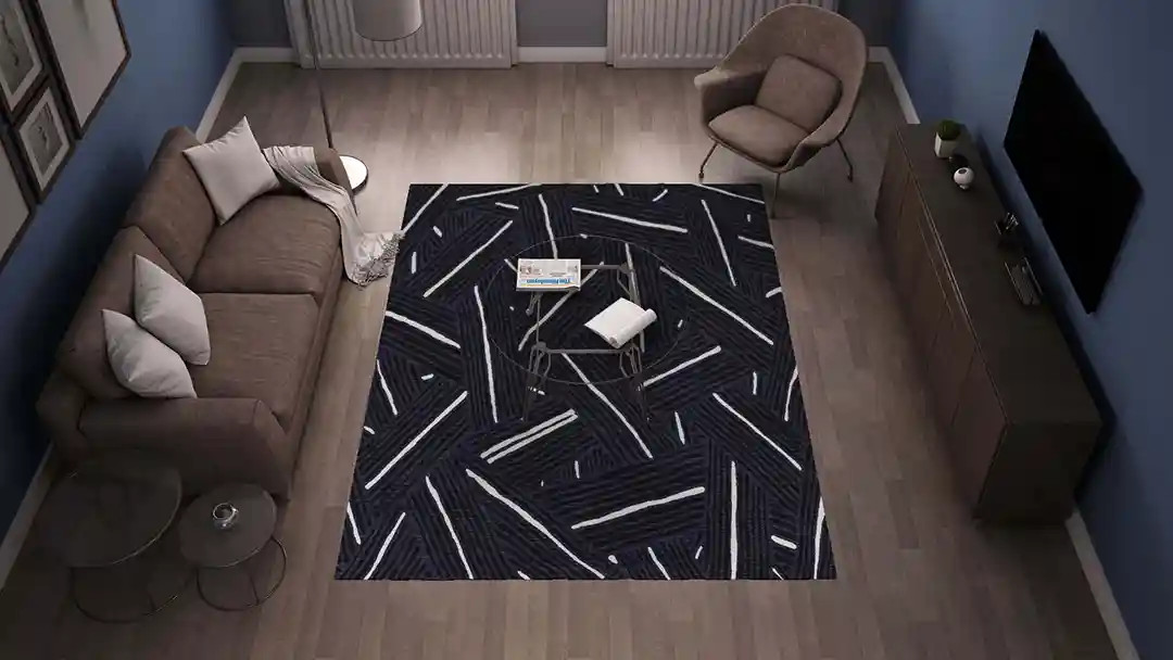 Interlocking Two Rugs Dalyn Integra In310 Interlock Moonlight Area Rug | Carpetmart.com ...