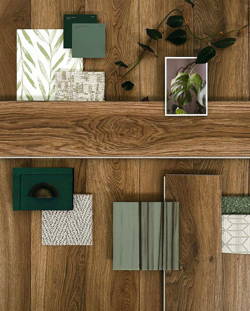 Engineered Floors PureGrain High-Def Antiquity D2028-1102 Jet Stream Oak 7-1/2" X 60" Luxury Vinyl Plank Inspiration